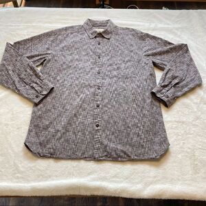 The Territory Ahead Long Sleeve Button Down Shirt Size Large